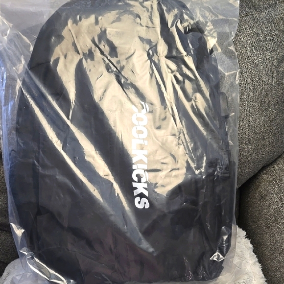 CoolKicks Black Backpack - Picture 1 of 4